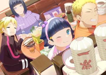 Wallpaper Naruto And Hinata Family Page 12