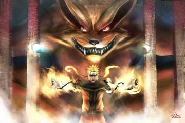 Wallpaper Of Naruto Nine Tail Fox Page 4