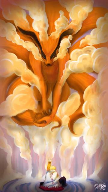 Wallpaper Of Naruto Nine Tail Fox Page 39