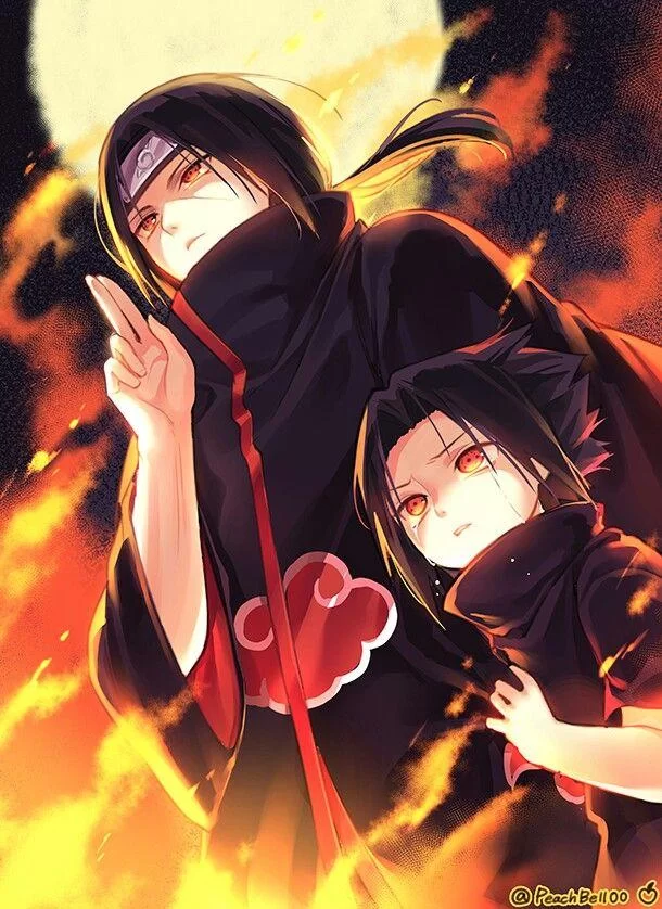 Free Download Naruto Shippuden Wallpaper Itachi Brothers Page 1004501 (610 x 838)