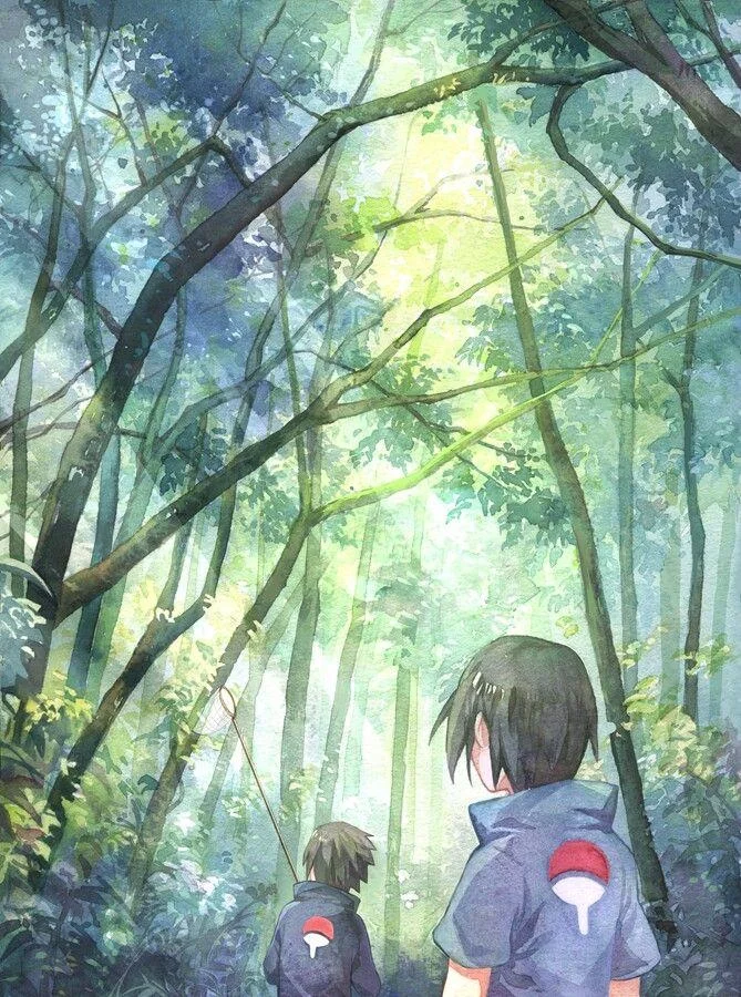 Free Download Naruto Shippuden Wallpaper Itachi Brothers Page 1004546 (669 x 900)