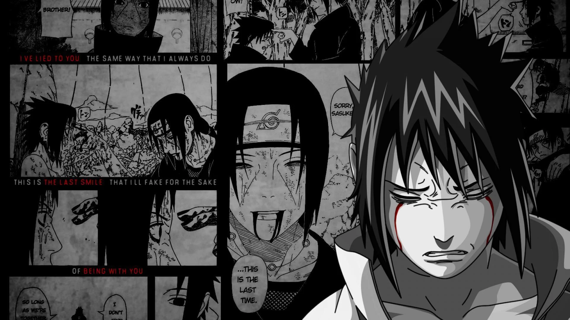 Free Download Naruto Shippuden Wallpaper Itachi Brothers Page 1004567 (1920 x 1080)