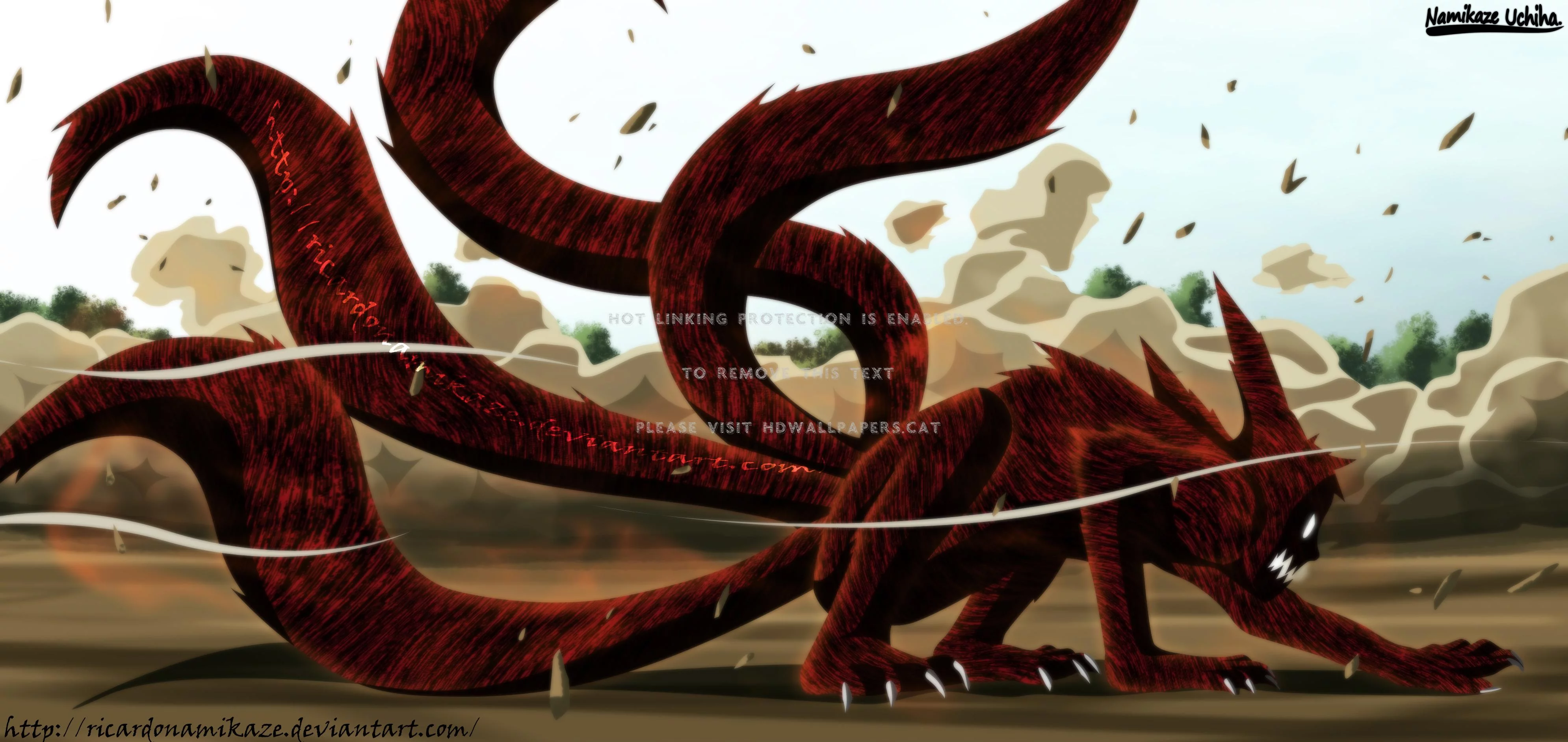 Free Download Naruto Shippuden Wallpaper Kyuubi Page 1004658 (3980 x 1884)