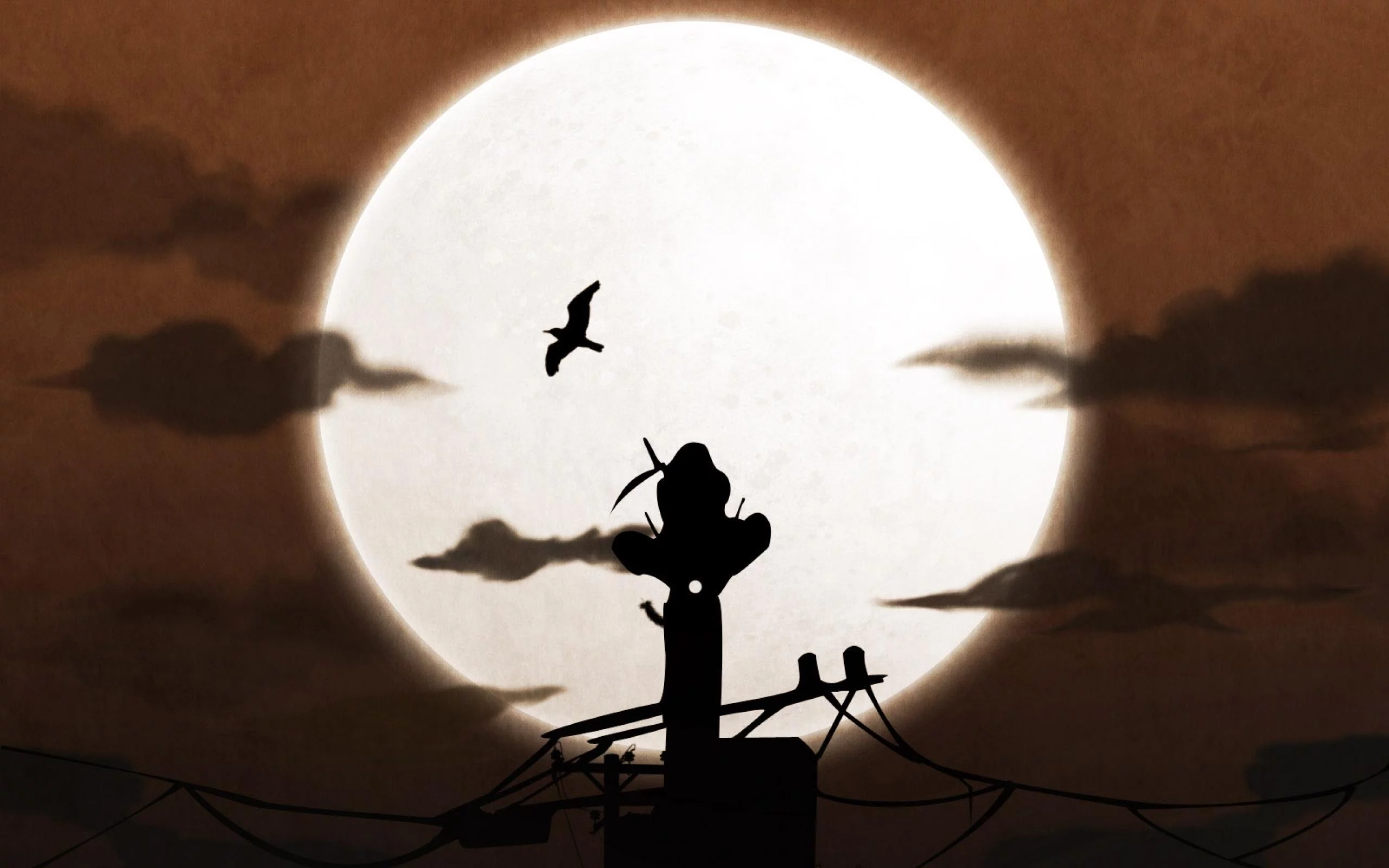 Free Download Naruto Shippuden Wallpaper Moonlight Page 1006496 (2560 x 1600)