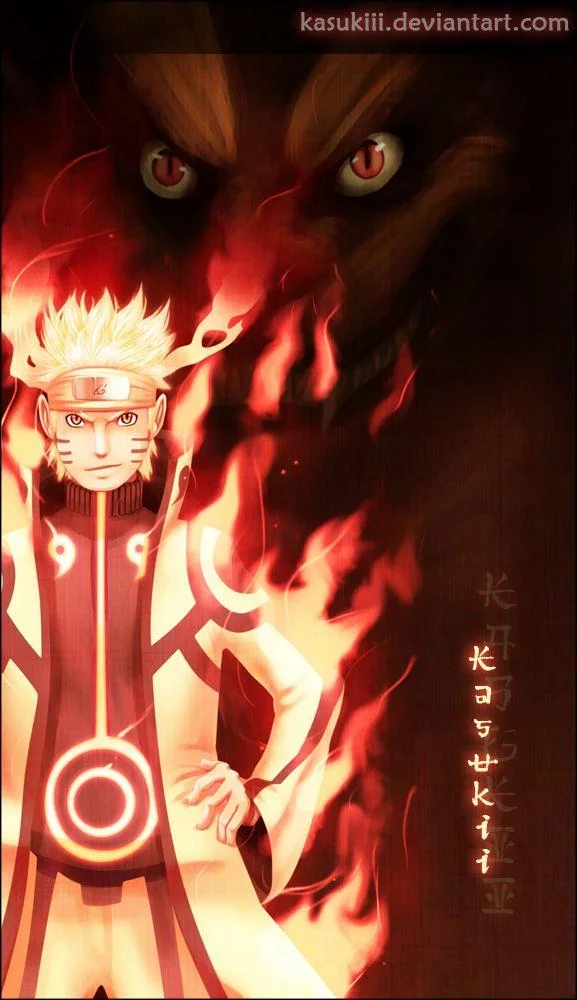 Free Download Naruto Shippuden Wallpaper Naruto Nine Tail Form Page 1007785 (577 x 1000)
