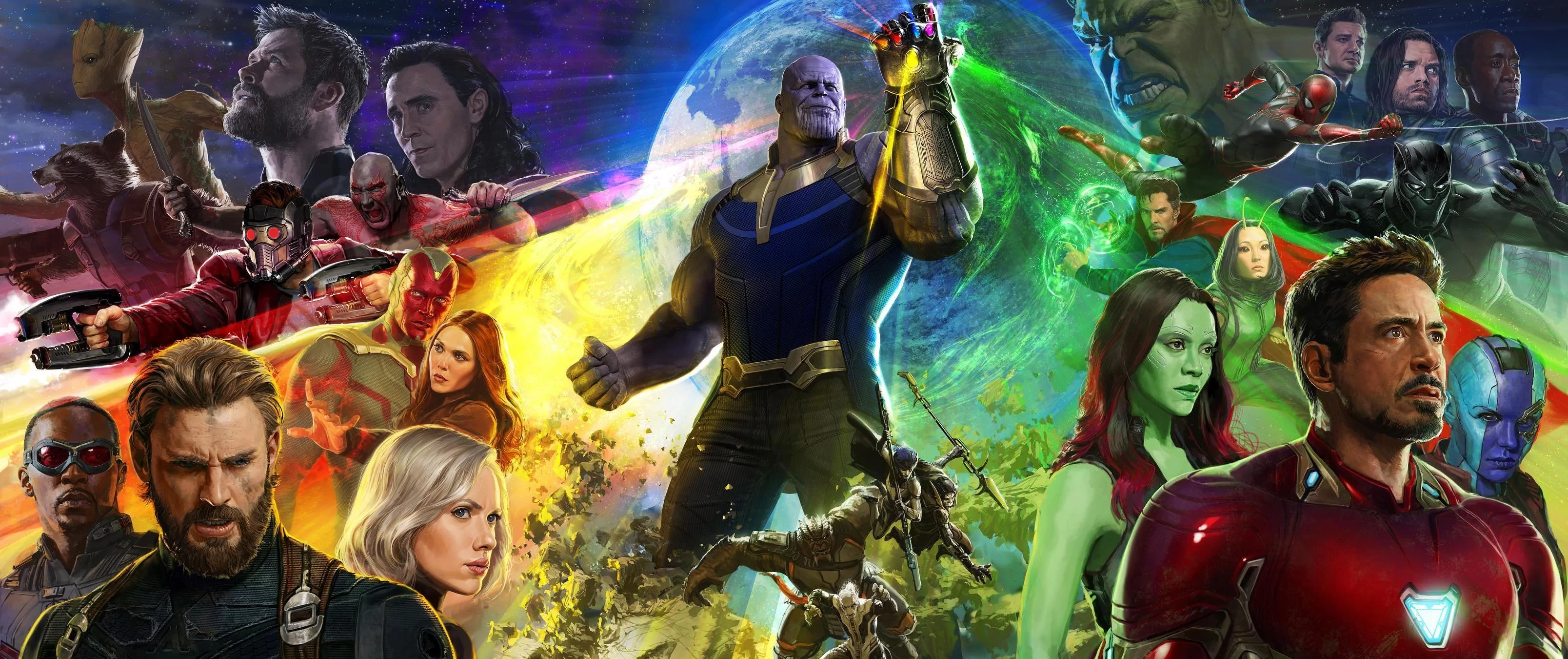 Free Download Avengers Infinity War Wallpaper Naruto Page 100878 (3215 x 1350)
