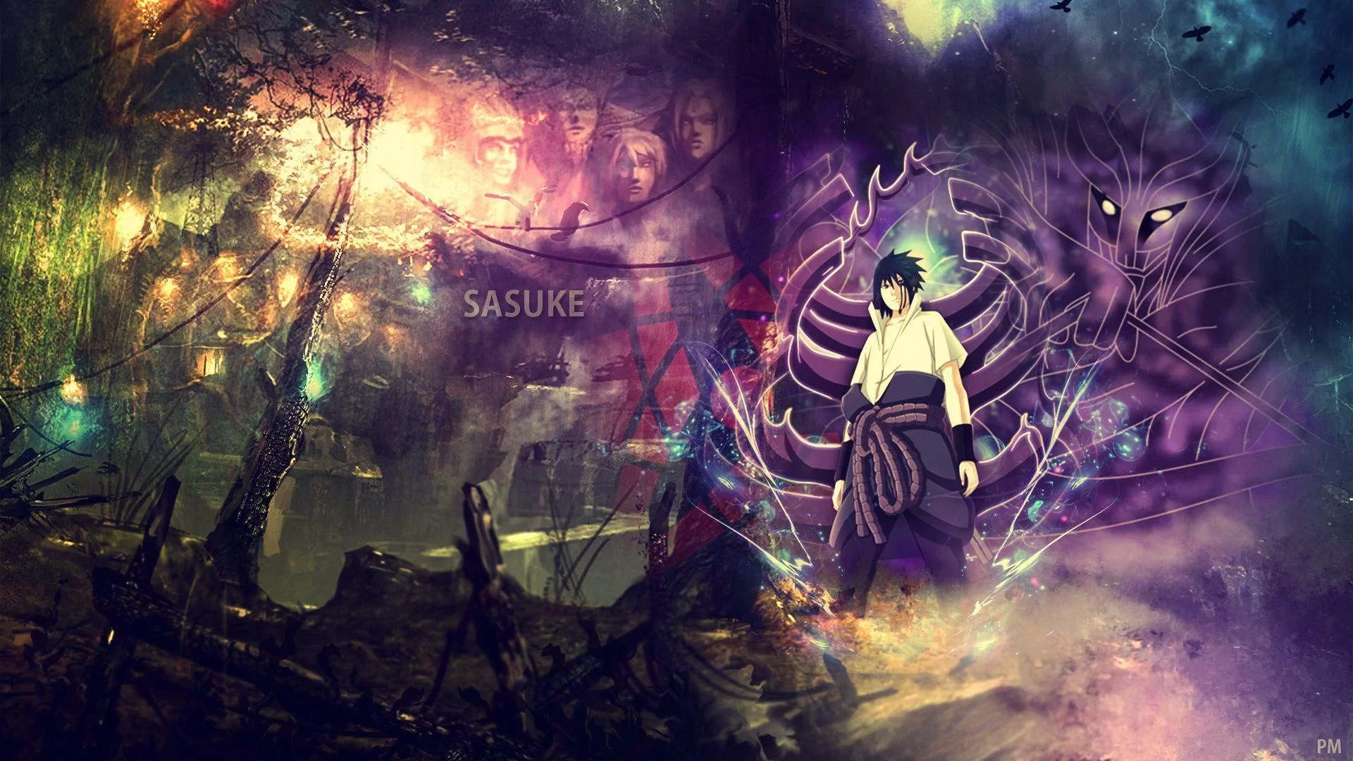 Free Download Naruto Shippuden Wallpaper Sasuke Hd Page 1014594 (1920 x 1080)