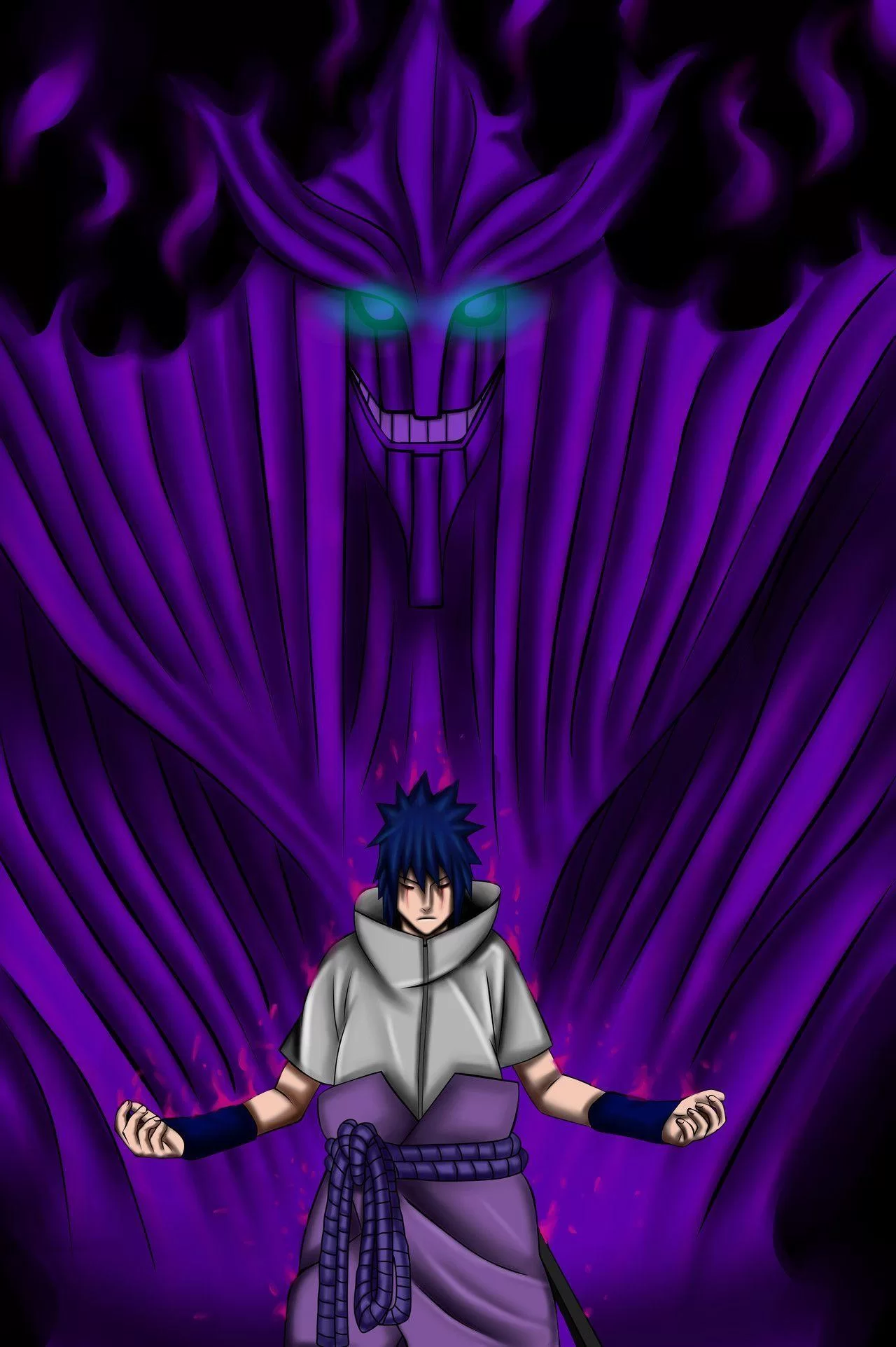 Free Download Naruto Shippuden Wallpaper Sasuke Susanoo Page 1014675 (1280 x 1923)