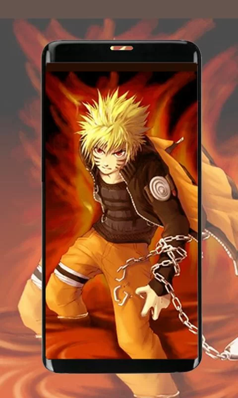 Free Download Anime Wallpaper 4k Naruto Nine Tales Locked Page 101539 (480 x 800)