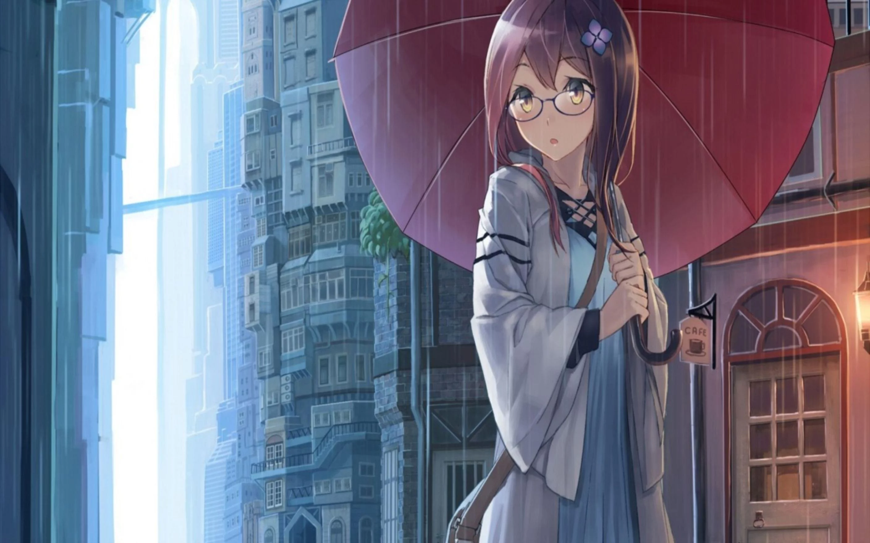 Free Download Beautiful Rain Naruto Wallpaper Page 101826 (2816 x 1760)