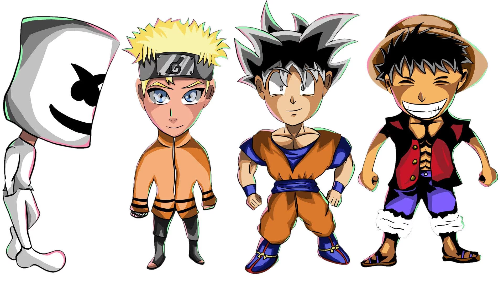 Free Download Best Naruto Dragon Ball Z Wallpaper Mash Up Page 102103 (1920 x 1080)