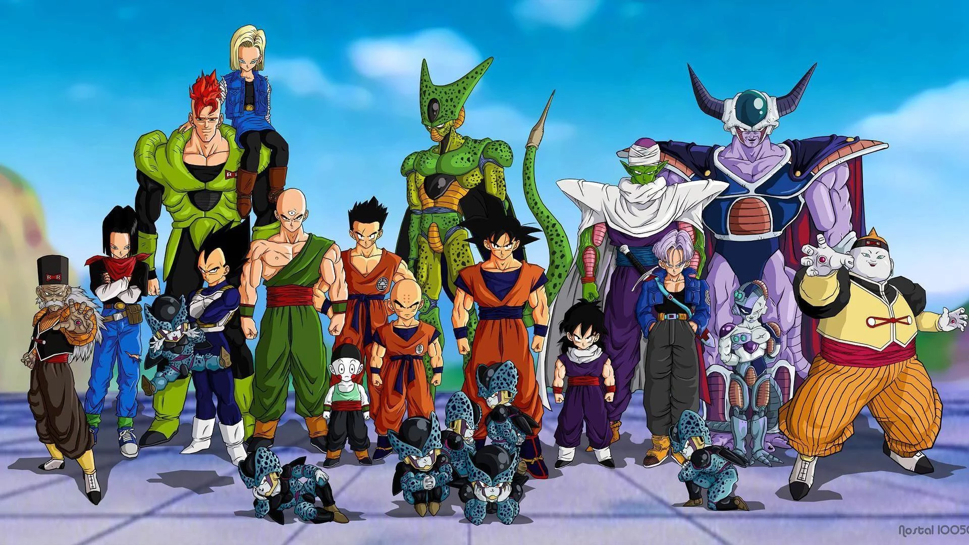 Free Download Best Naruto Dragon Ball Z Wallpaper Mash Up Page 102106 (1920 x 1080)