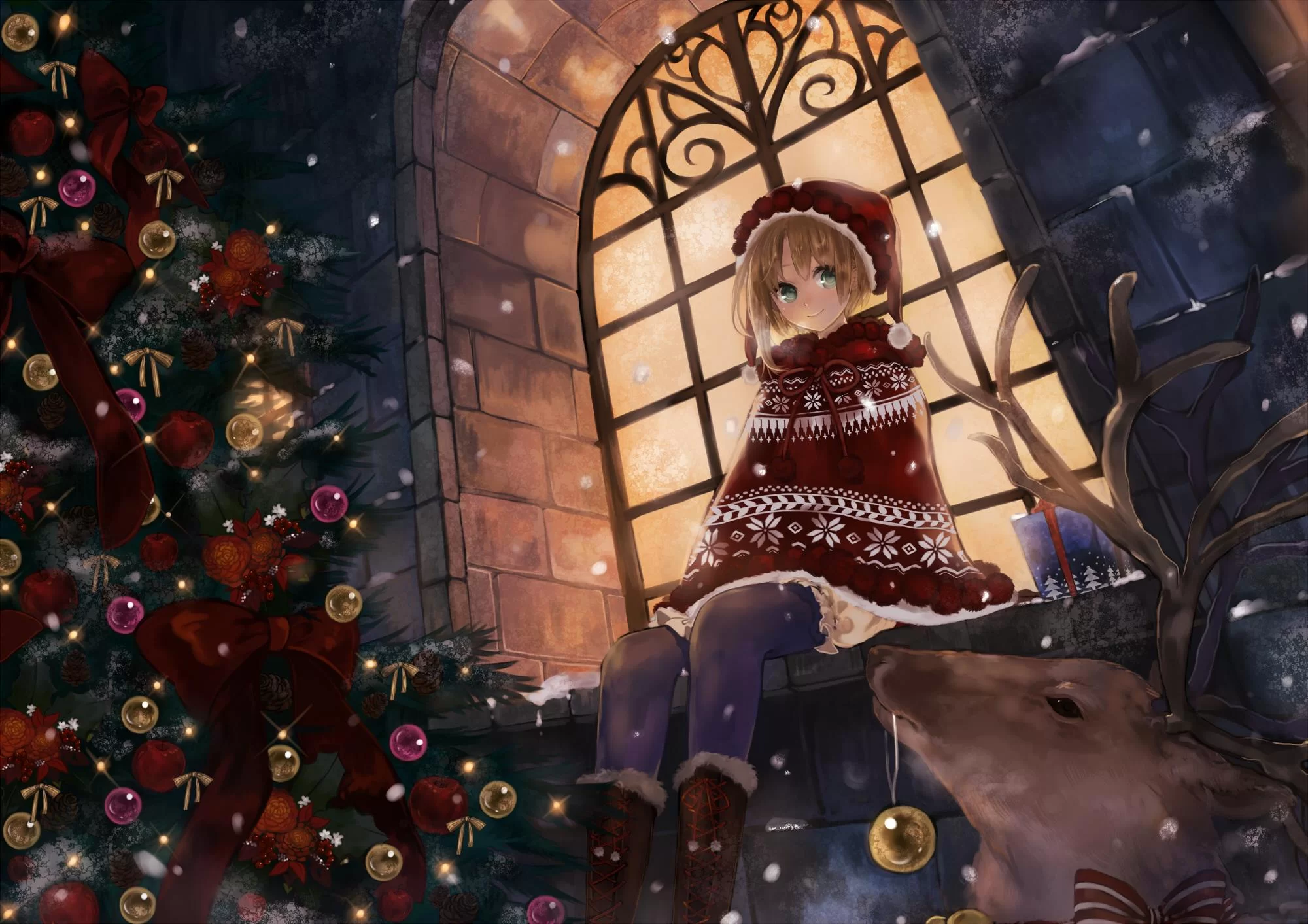 Free Download Anime Wallpaper Christmas Naruto Page 103056 (2000 x 1413)