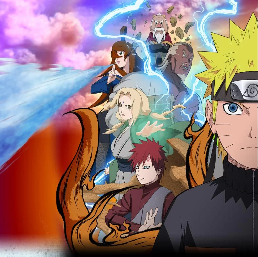 Free Download Naruto Shippuden War Kages Wallpaper Page 1062359 (851 x 849)