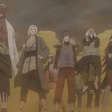 Free Download Naruto Shippuden War Kages Wallpaper Page 1062370 (360 x 360)