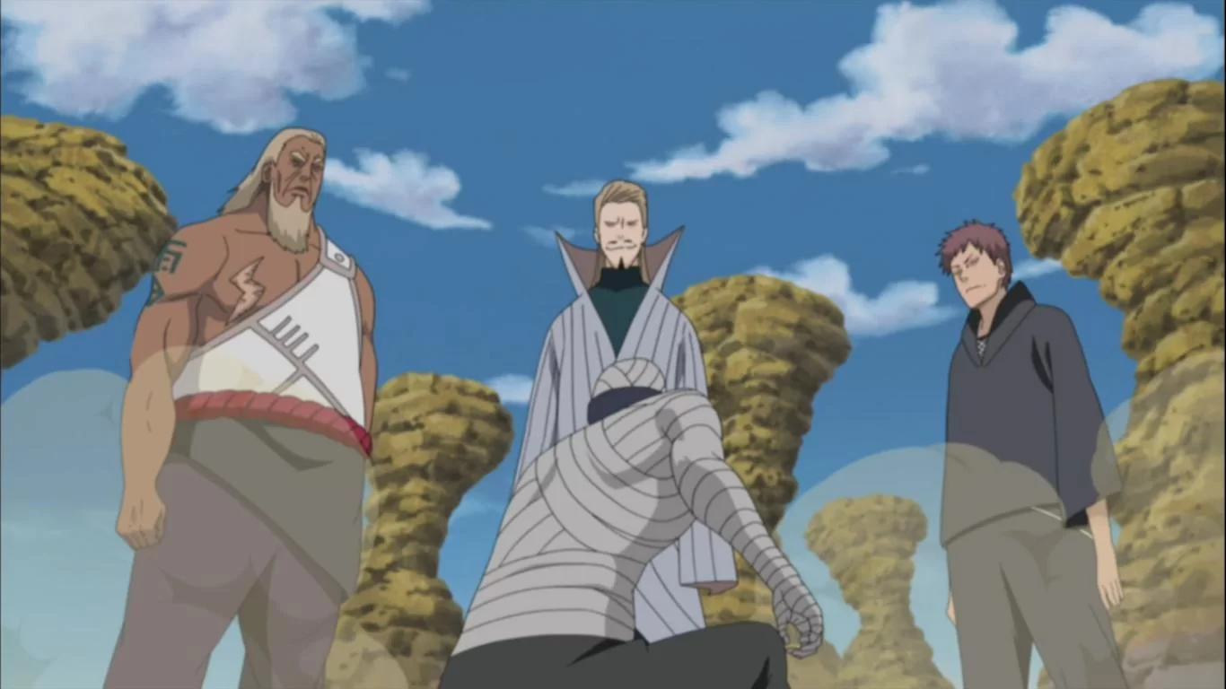 Free Download Naruto Shippuden War Kages Wallpaper Page 1062386 (1366 x 768)