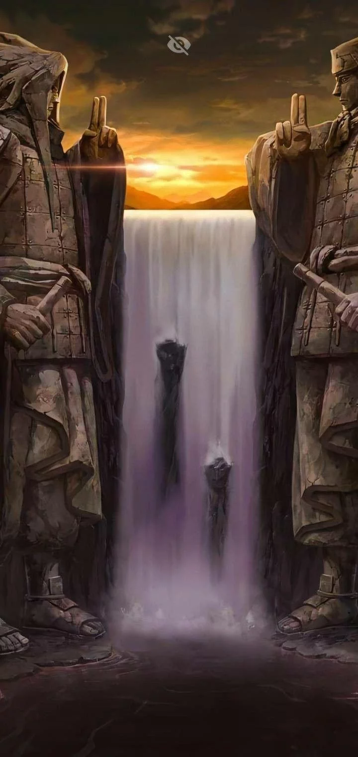 Free Download Naruto Shippuden Waterfall Wallpaper Page 1062469 (720 x 1520)