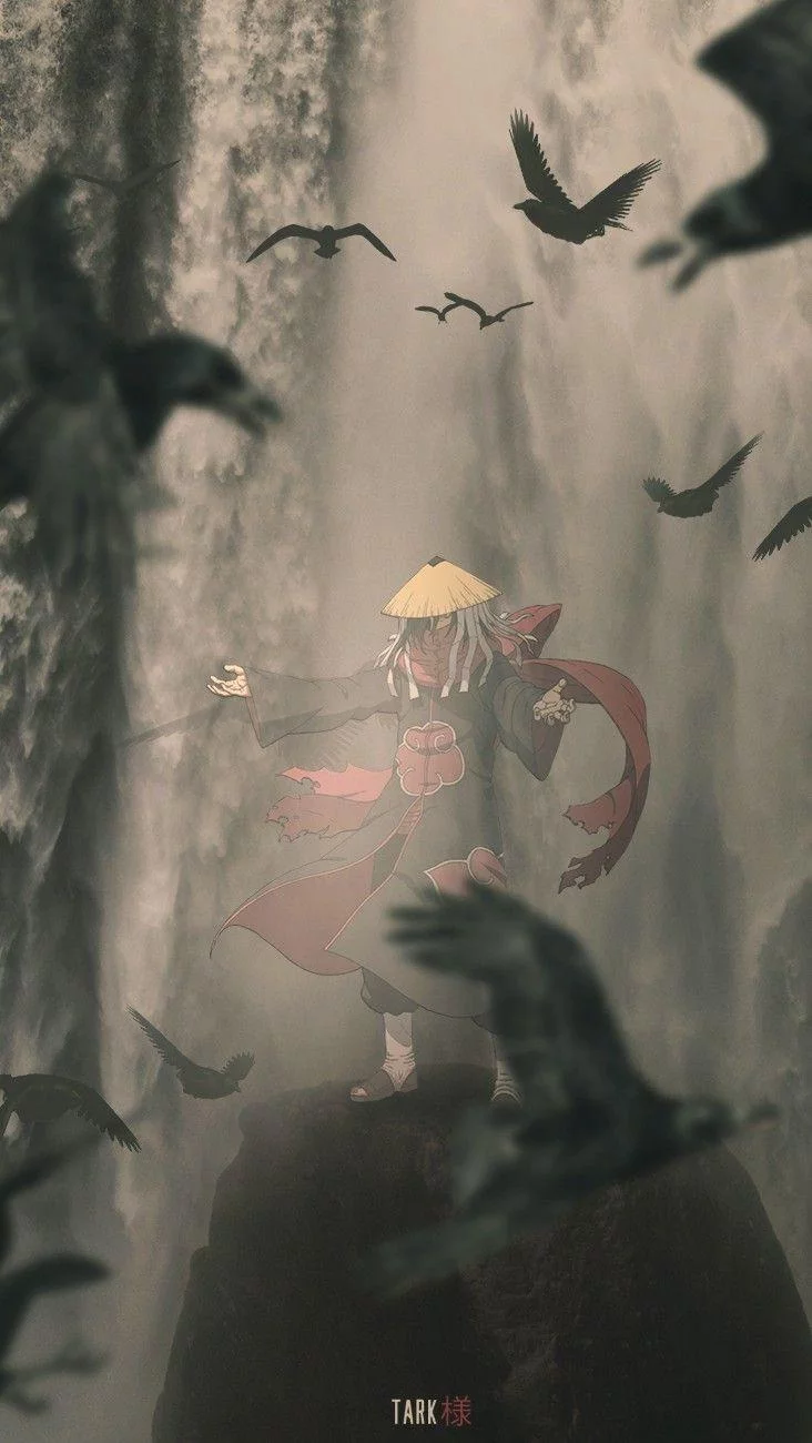 Free Download Naruto Shippuden Waterfall Wallpaper Page 1062473 (732 x 1300)