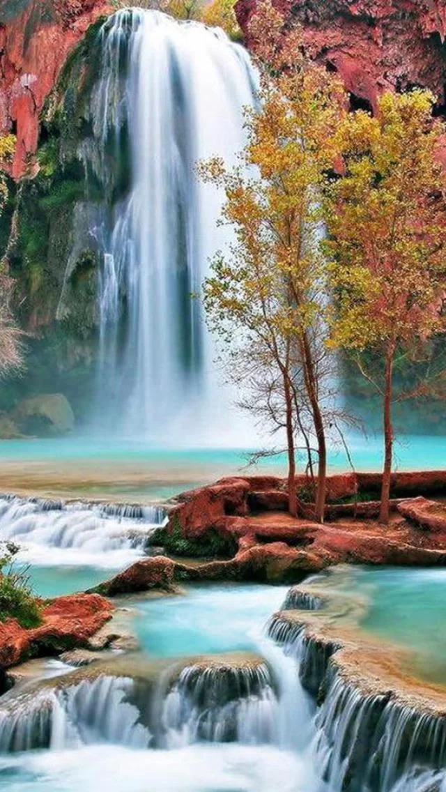 Free Download Naruto Shippuden Waterfall Wallpaper Page 1062489 (640 x 1136)