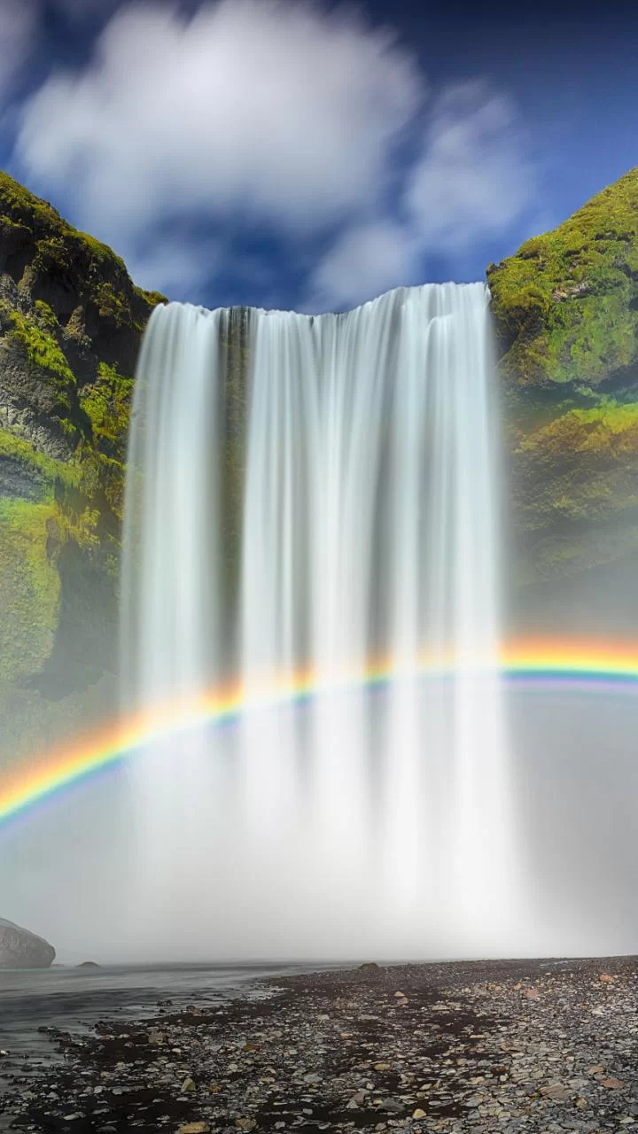 Free Download Naruto Shippuden Waterfall Wallpaper Page 1062507 (720 x 1280)