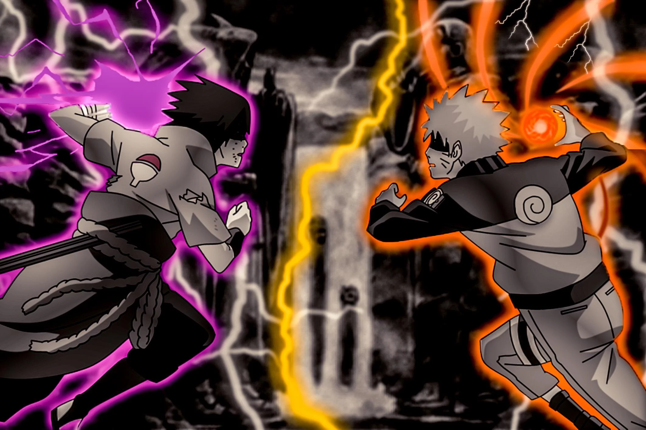 Free Download Naruto Vs Sasuke Desktop Wallpaper Page 10708 (2126 x 1417)