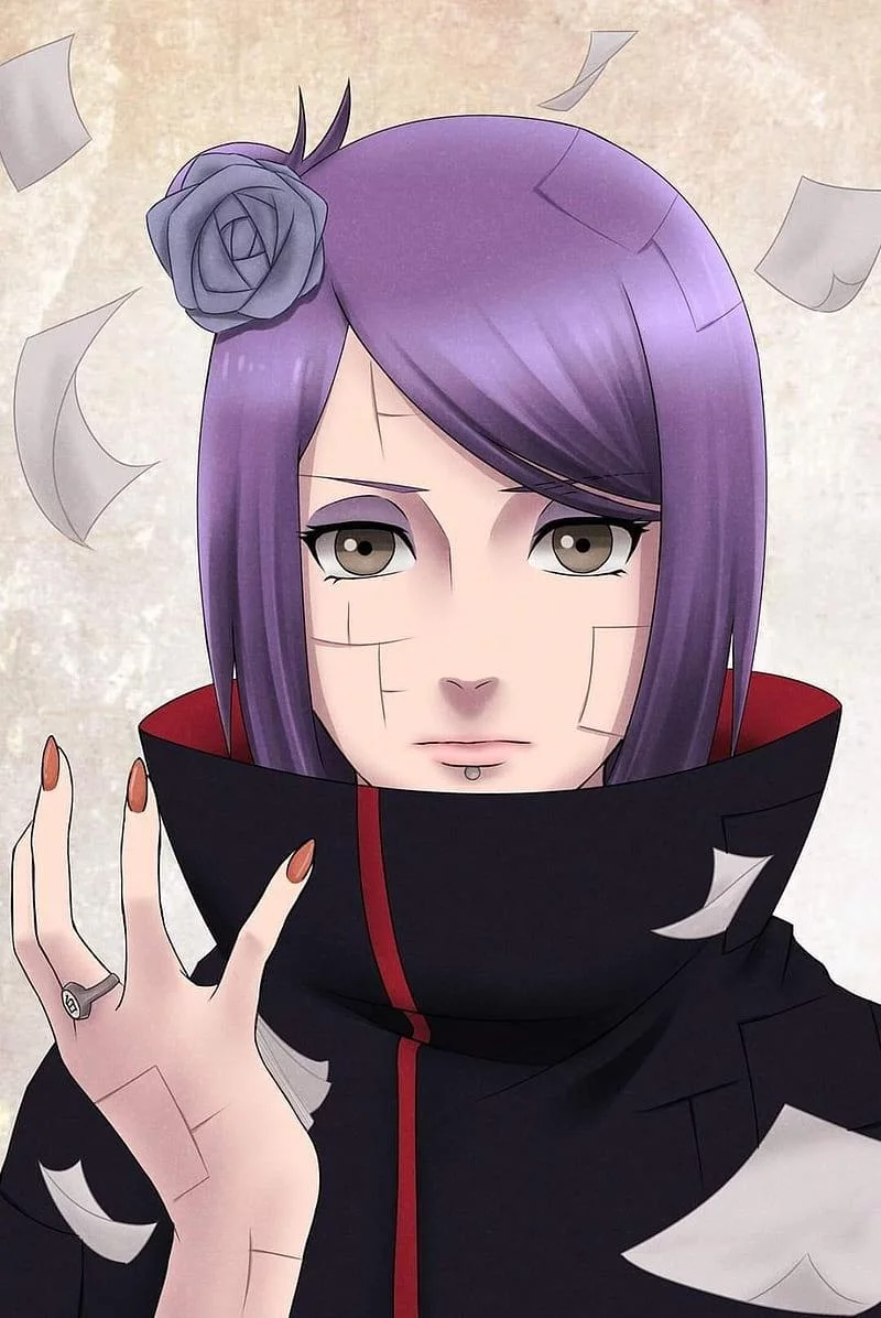 Free Download Naruto Shippuuden Konan Hd Wallpaper Page 1070954 (800 x 1196)