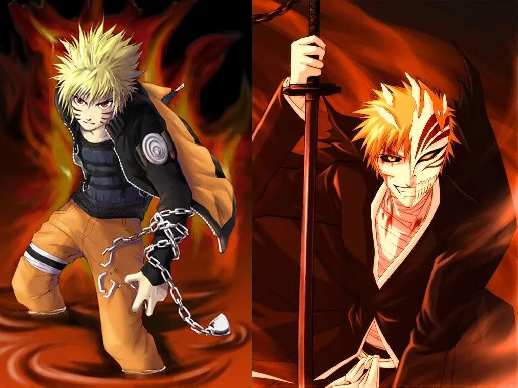 Free Download Bleach Ichigo Vs Naruto Wallpaper Hd Page 107586 (1024 x 768)