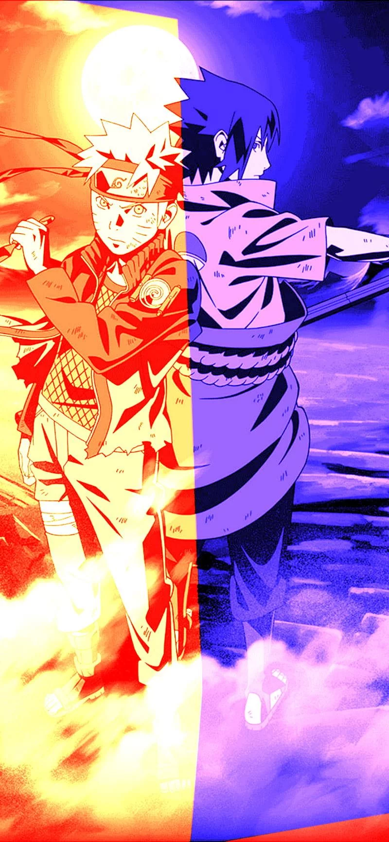 Free Download Naruto And Sasuke Mobile Wallpaper Page 10763 (800 x 1733)