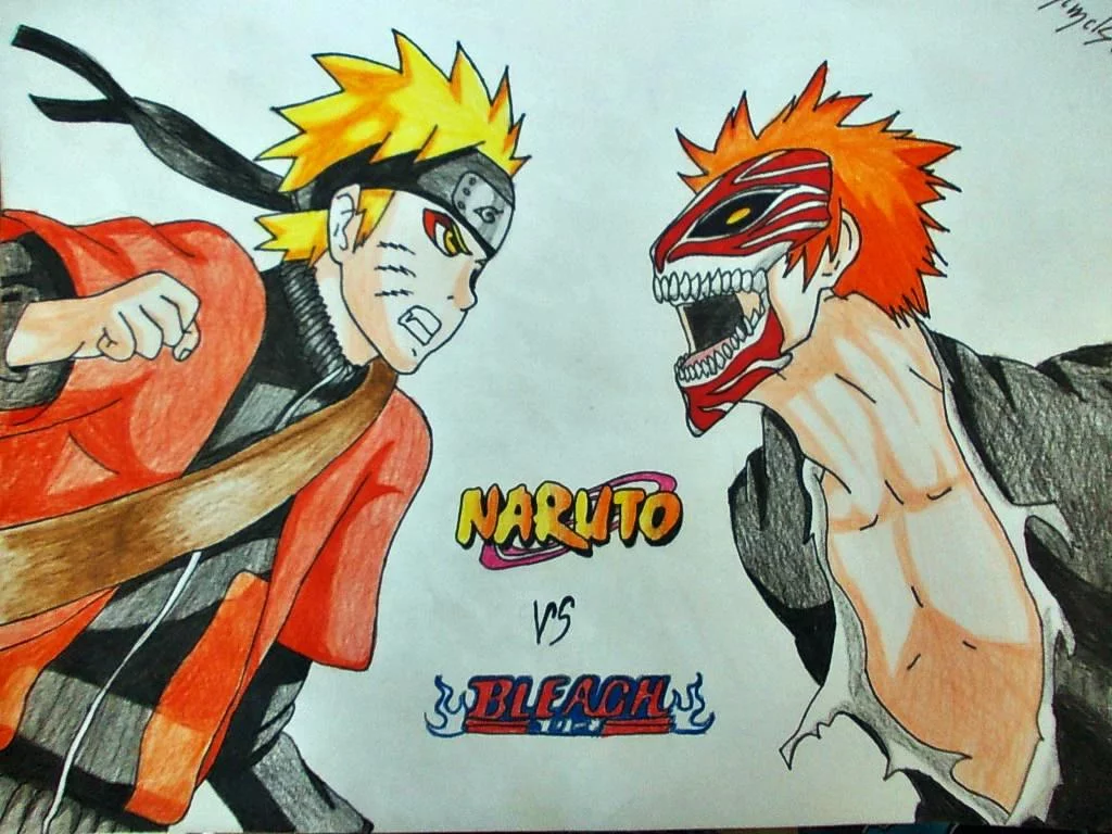 Free Download Bleach Ichigo Vs Naruto Wallpaper Hd Page 107632 (1024 x 768)
