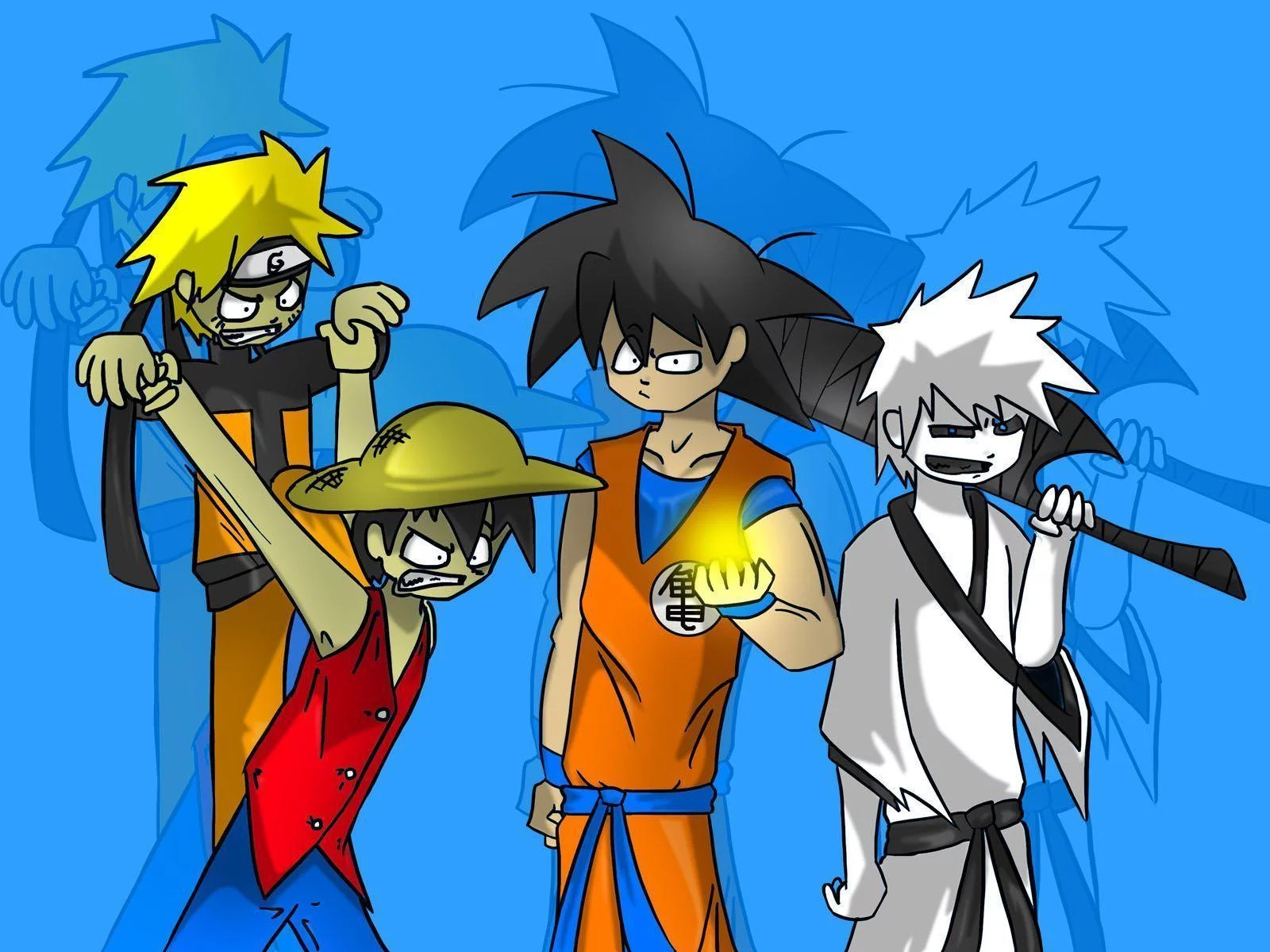 Free Download Bleach And Naruto Phone Wallpaper Page 107696 (1600 x 1200)