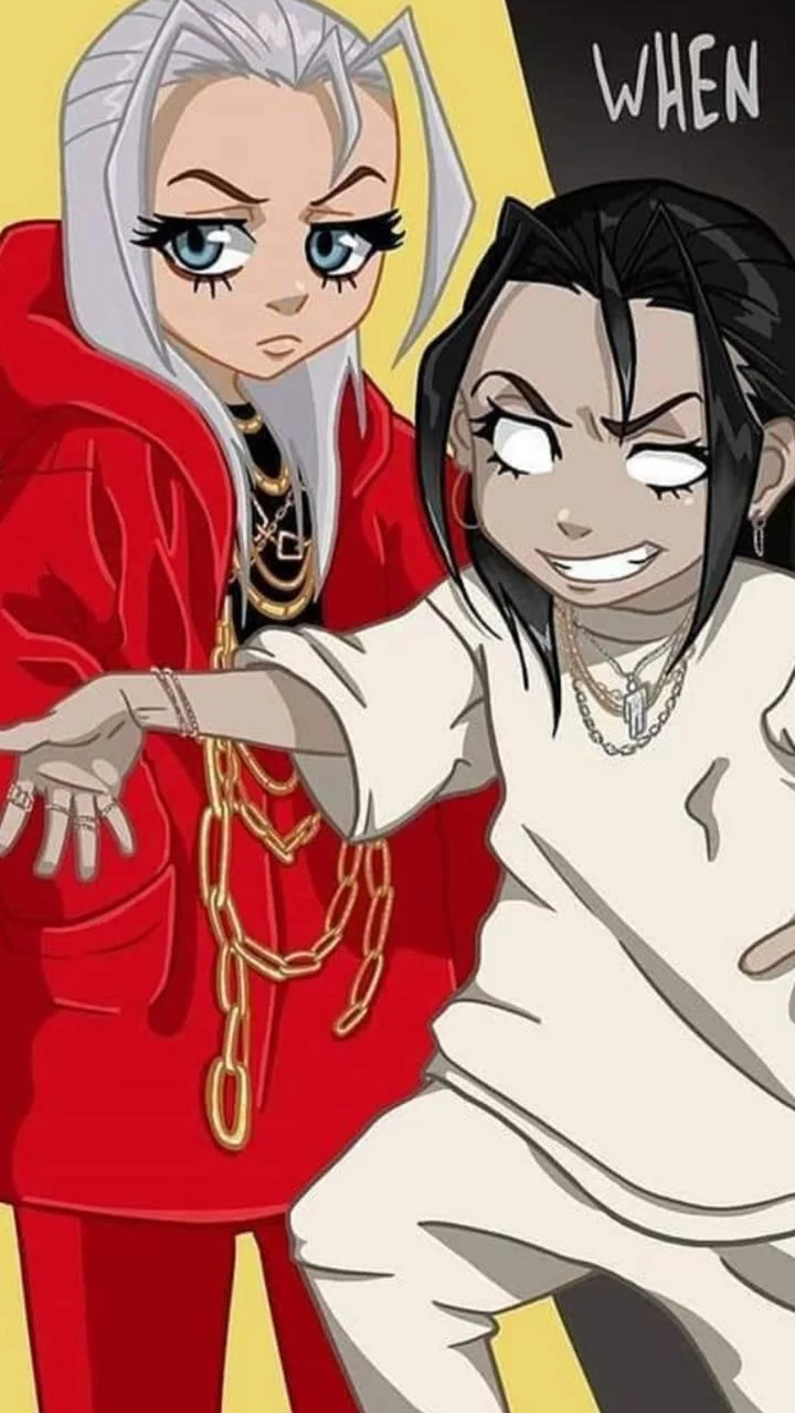Free Download Billie Eilish Wallpapers Naruto Page 108438 (720 x 1280)