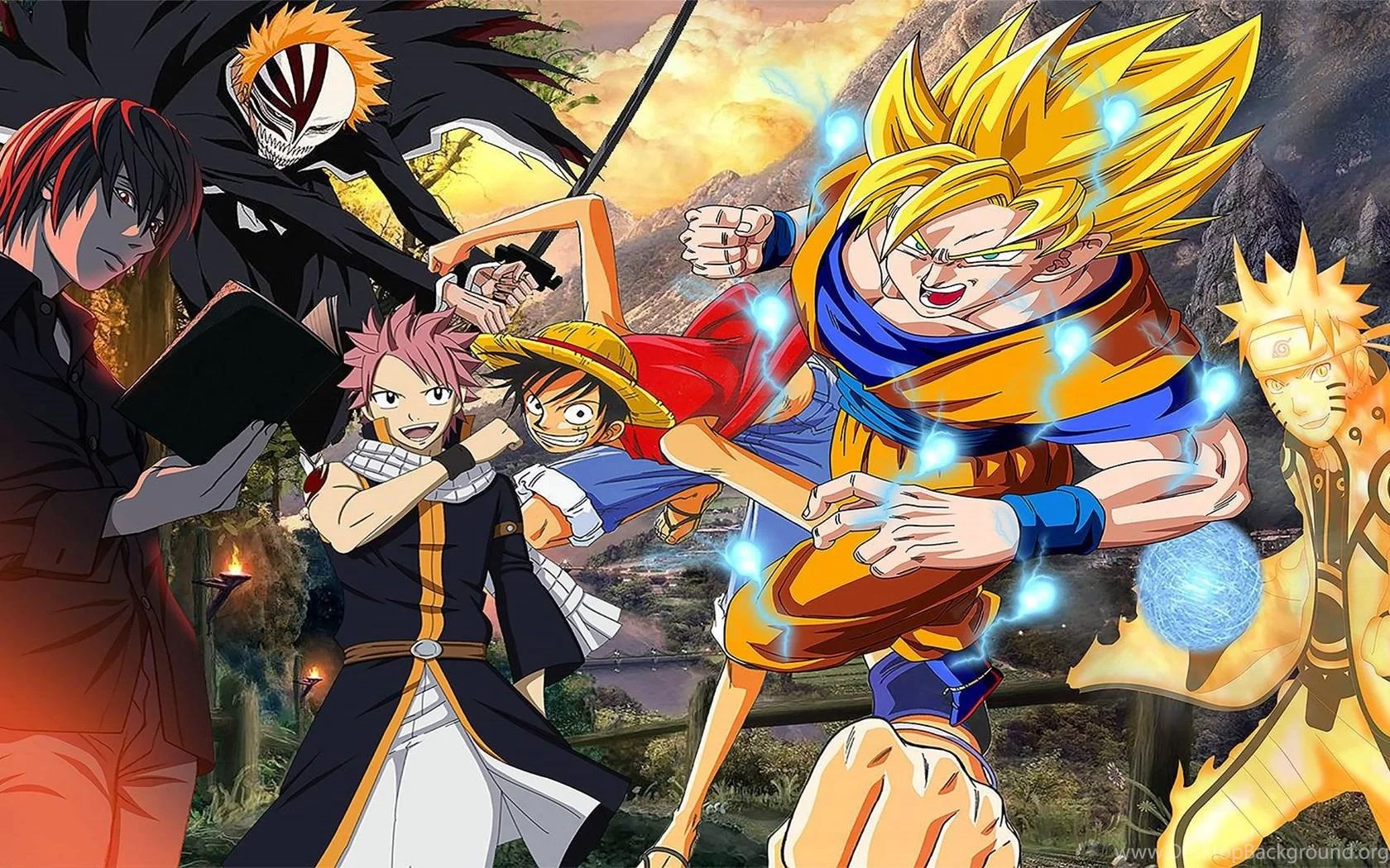 Free Download Bleach And Naruto Wallpaper Page 108699 (1680 x 1050)