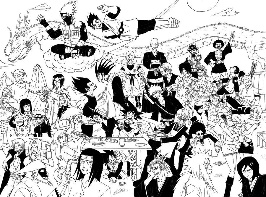 Free Download Bleach Naruto Dragonball Wallpaper Page 108740 (900 x 666)