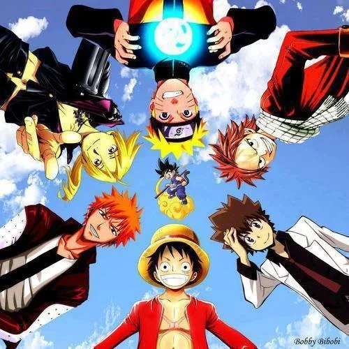 Free Download Bleach Naruto Fairy Tail Wallpaper Page 108797 (500 x 500)