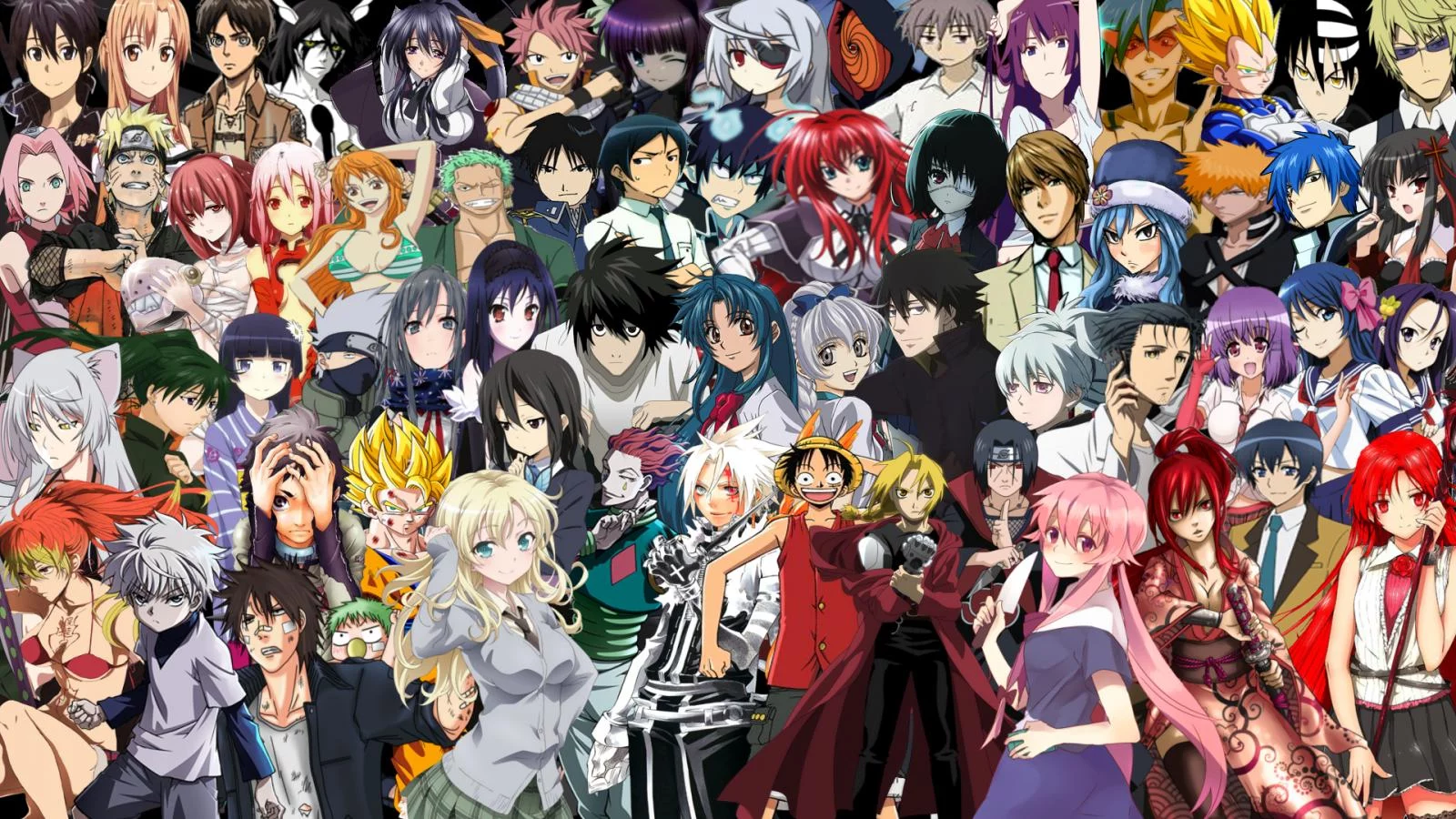 Free Download Naruto And Fairy Tail Wallpaper Page 108857 (1600 x 900)