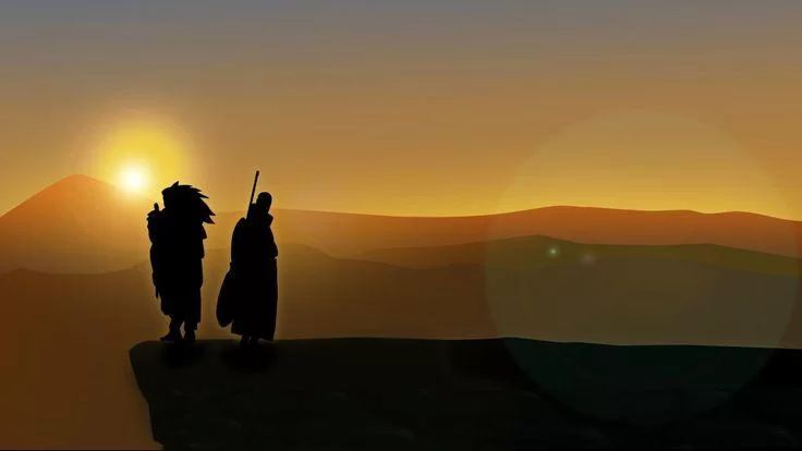 Free Download Naruto Silhouette Wallpaper Obito Madara Sauske Naruto Page 1089529 (736 x 414)