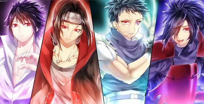 Free Download Naruto Silhouette Wallpaper Obito Madara Sauske Naruto Page 1089533 (700 x 358)