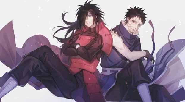 Free Download Naruto Silhouette Wallpaper Obito Madara Sauske Naruto Page 1089546 (622 x 345)