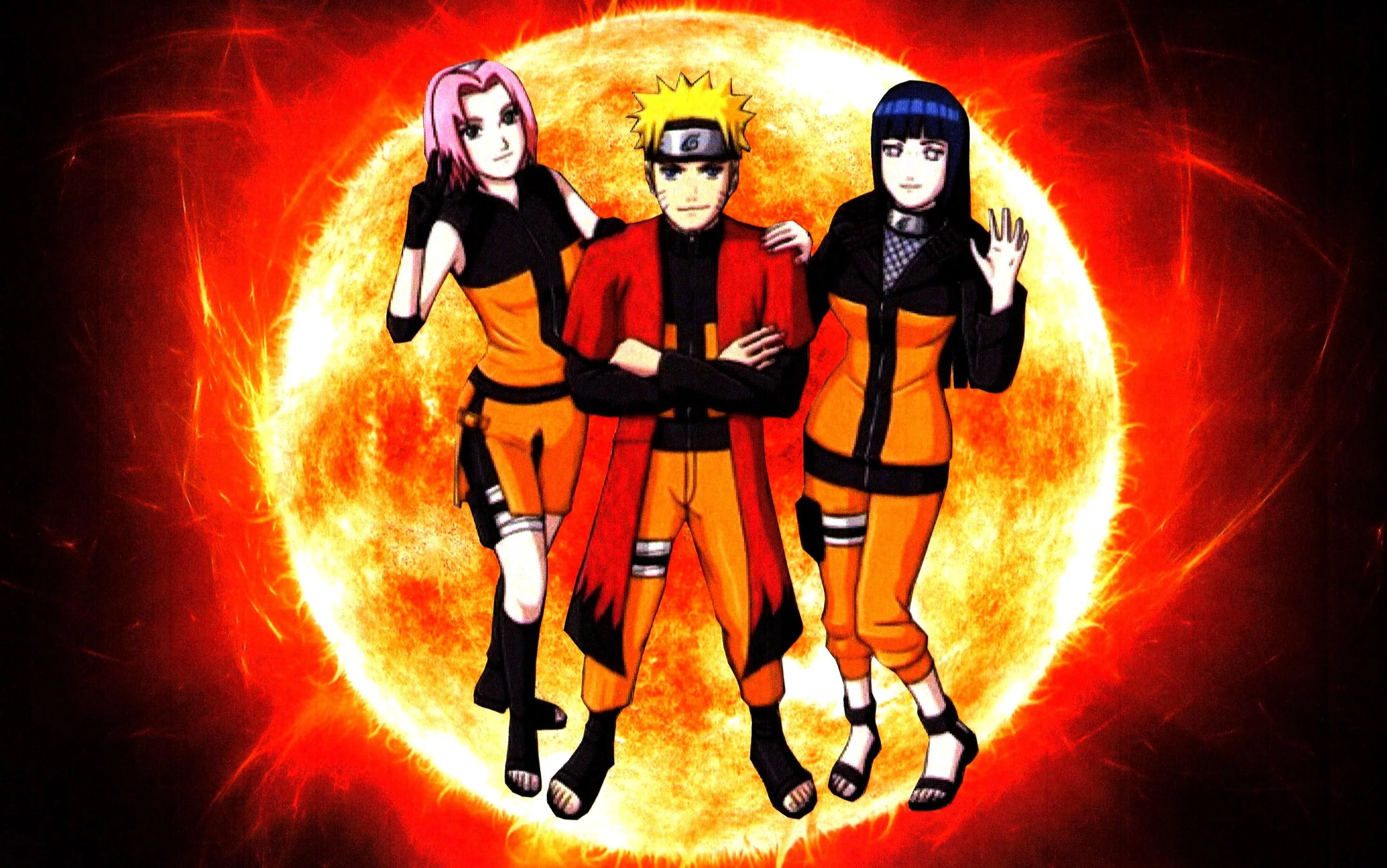 Free Download Chibi Naruto And Hinata Wallpaper Page 110269 (2966 x 1857)