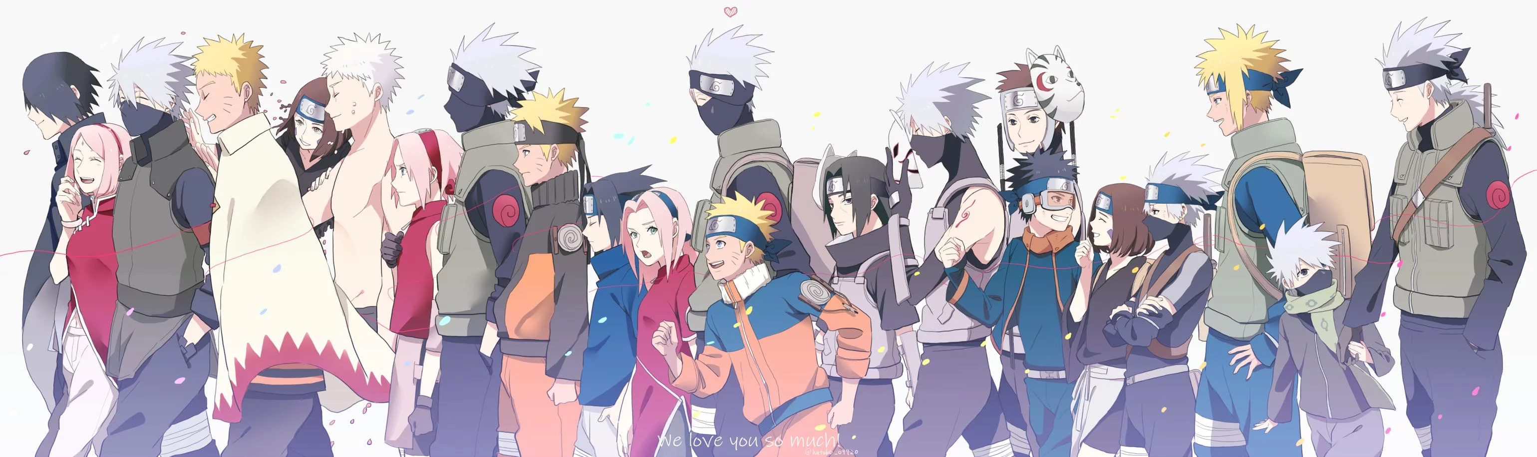 Free Download Boruto Naruto Next Gen Wallpaper Naruto Evolution Page 110329 (3079 x 915)