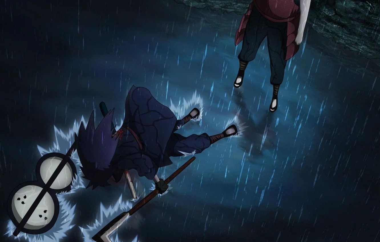 Free Download Naruto Shippuden Rain Wallpaper Page 110608 (1332 x 850)