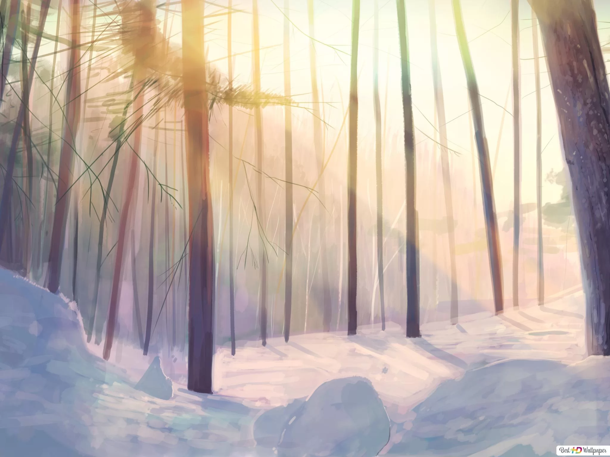 Free Download Naruto Snow Forest Wallpaper Page 1106308 (2048 x 1536)