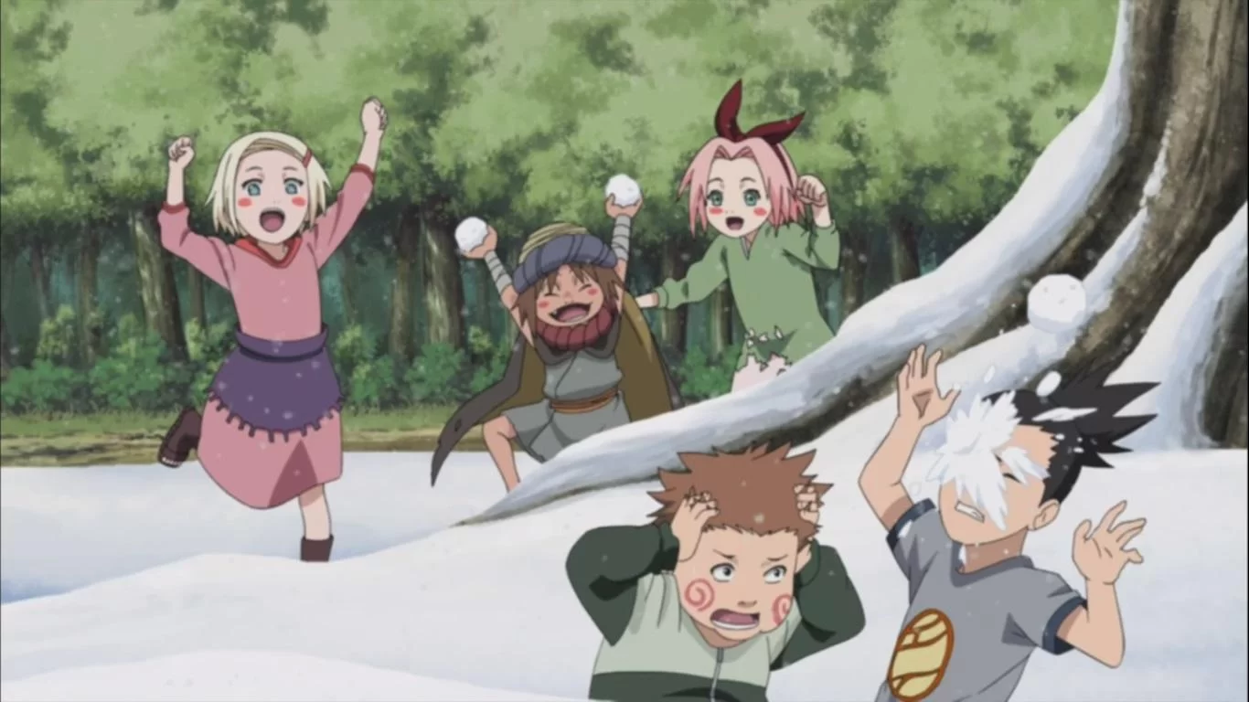 Free Download Naruto Snow Forest Wallpaper Page 1106335 (1366 x 768)