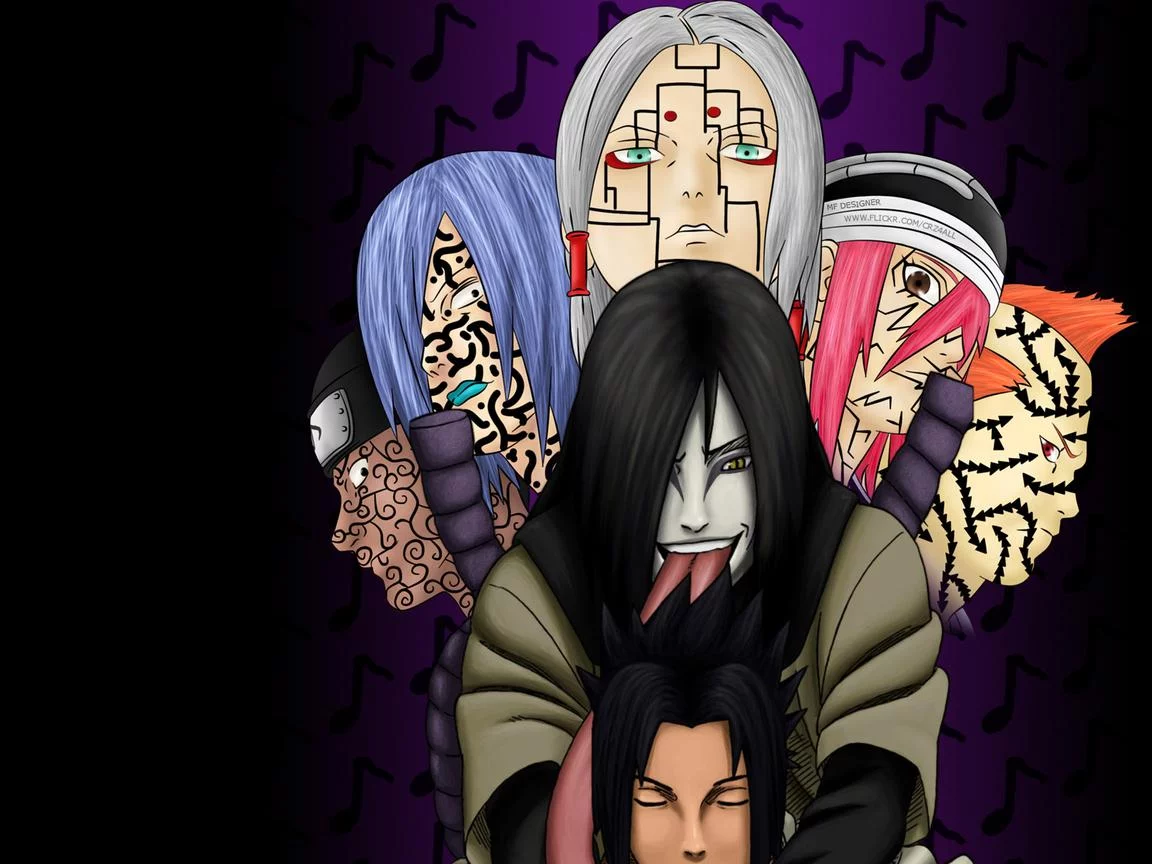 Free Download Naruto Sound Five Wallpaper Page 1107206 (1152 x 864)