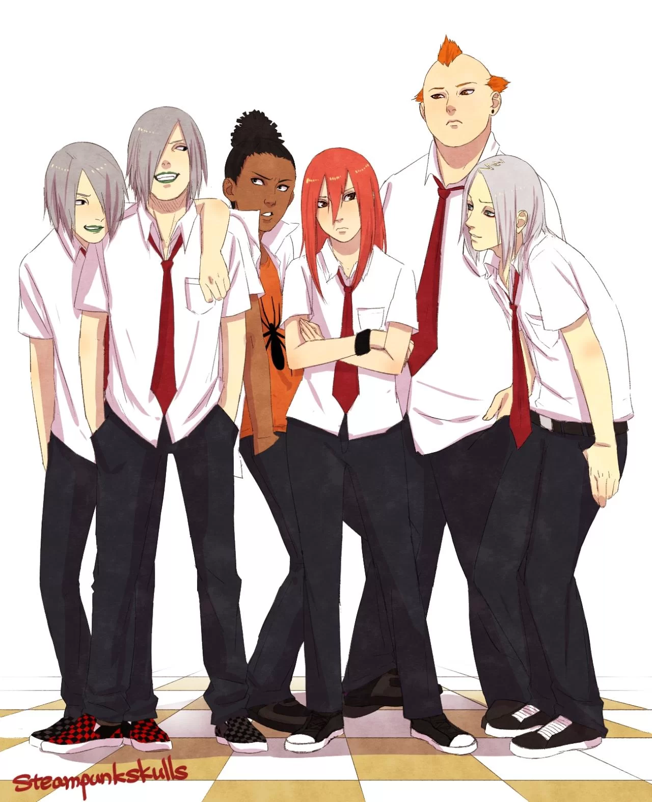 Free Download Naruto Sound Five Wallpaper Page 1107214 (1280 x 1575)