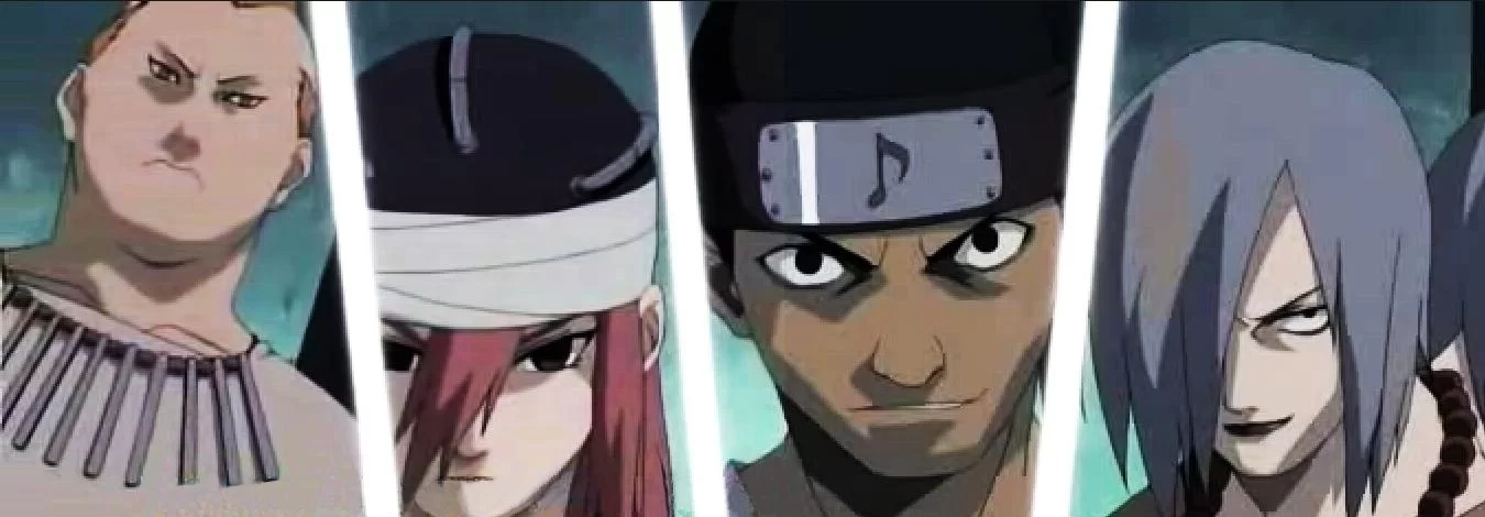 Free Download Naruto Sound Five Wallpaper Page 1107254 (1350 x 470)