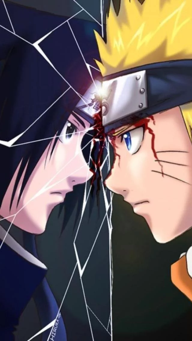 Free Download Naruto Vs Sasuke Cell Phone Wallpaper Page 111304 (640 x 1136)