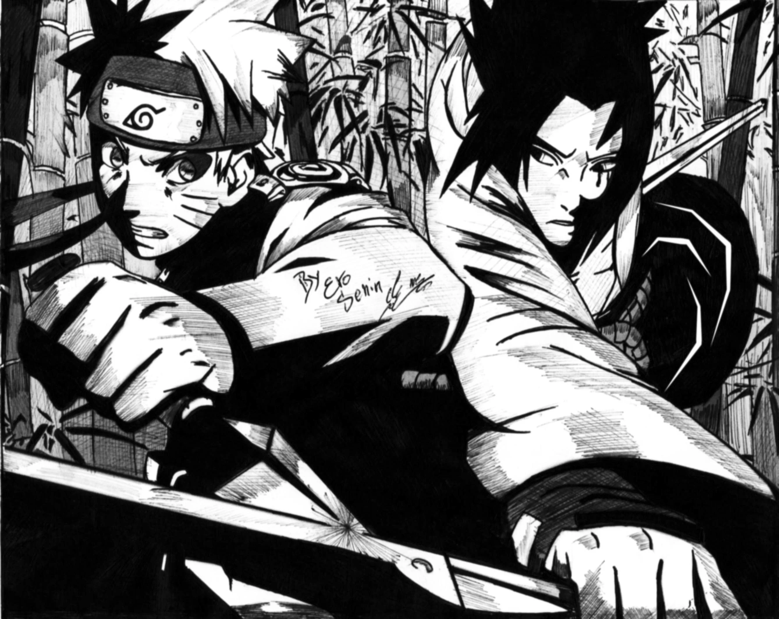 Free Download Awesome Naruto And Sasuke Wallpapers Page 113668 (2677 x 2128)