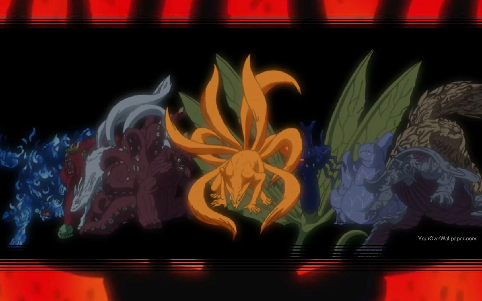 Free Download Naruto Tailed Beast Wallpaper Page 1140902 (1680 x 1050)