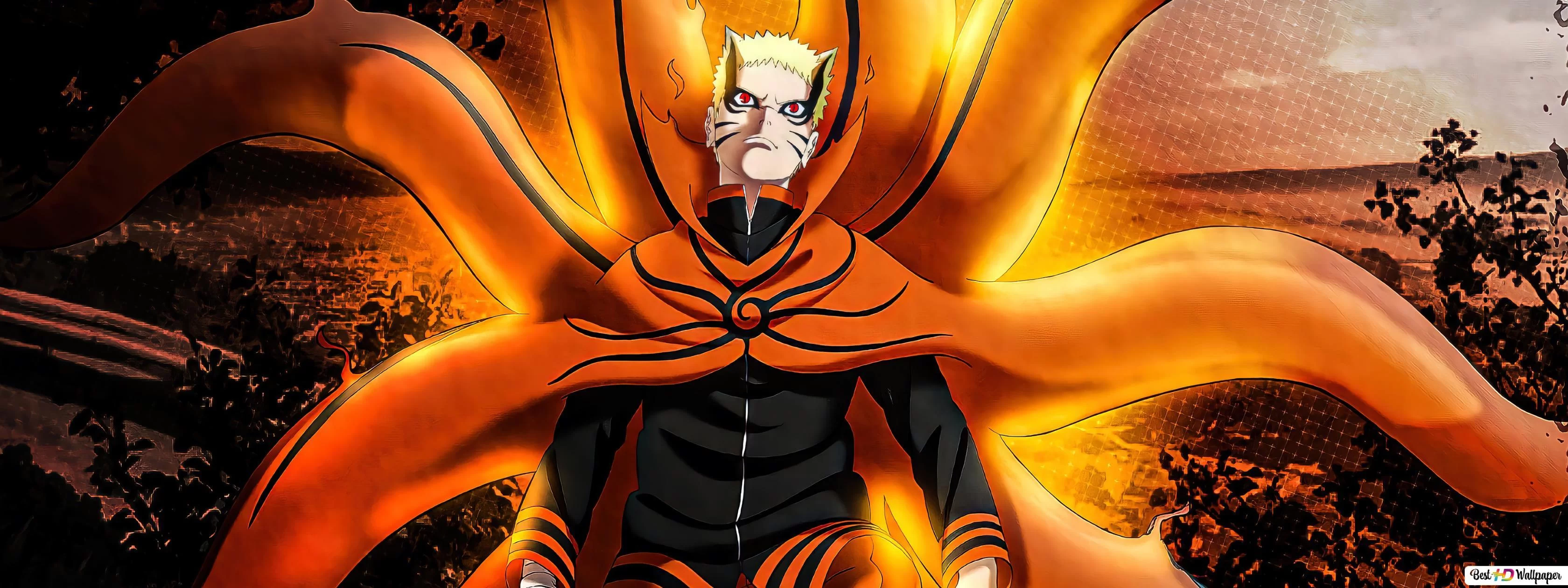 Free Download Naruto Tailed Beast Mode Wallpaper Hd Page 1143106 (3360 x 1260)
